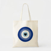 Evil Eye Symbol Protection Tote Bag (Voorkant)