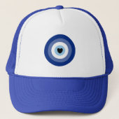 Evil Eye Symbol Protection Trucker Pet (Voorkant)