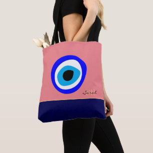 Evil Eye Talisman & Arabic Amulet Bag/Greek Charm Tote Bag