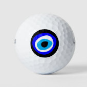Evil Eye Talisman & Arabic Amulet/Golf Ball Golfballen (Voorkant)