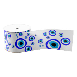 Evil Eye Talisman & Arabic Amulet Greek/Turkey S Grosgrain Lint