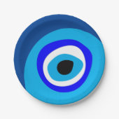 Evil Eye Talisman & Arabic Amulet/Grieks, Turks Papieren Bordje (Voorkant)