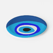 Evil Eye Talisman & Arabic Amulet/Grieks, Turks Papieren Bordje (Gekanteld)