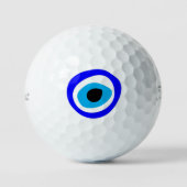 Evil Eye Talisman & Arabic Amulet Lucky /Golf Ball Golfballen (Voorkant)