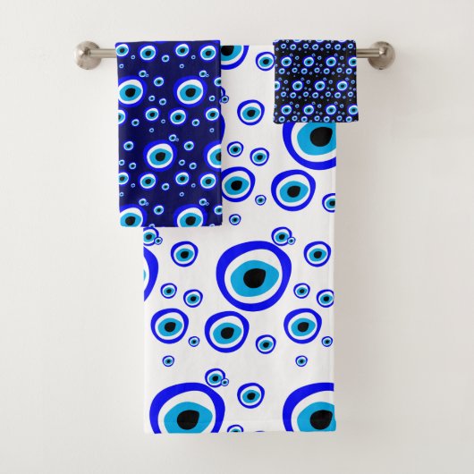 Evil Eye Talisman & Arabic Amulet/Turks, Grieks Bad Handdoek (Insitu)