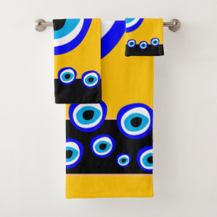Evil Eye Talisman & Arabic Amulet/Turks, Grieks Bad Handdoek