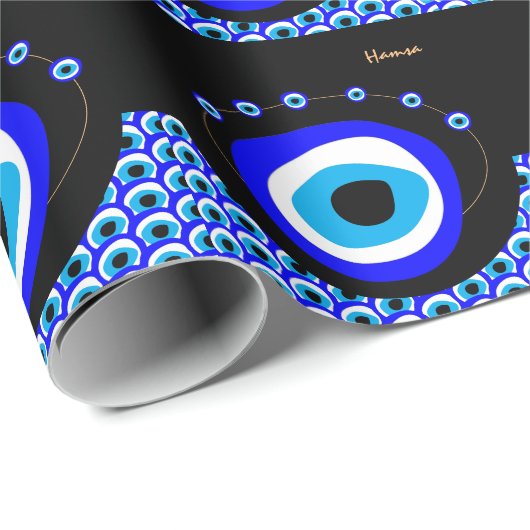 Evil Eye Talisman & Arabic Amulet/Turks, Grieks Cadeaupapier (Rol Hoek)