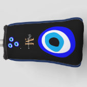 Evil Eye Talisman & Arabic Amulet/Turks, Grieks Golfheadcover (Voorkant)