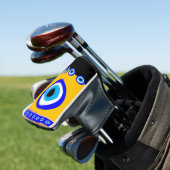 Evil Eye Talisman & Arabic Amulet/Turks, Grieks Golfheadcover (Insitu)