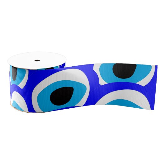 Evil Eye Talisman & Arabic Amulet/Turks, Grieks  Grosgrain Lint (Spoel)