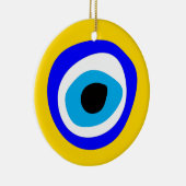 Evil Eye Talisman & Arabic Amulet/Turks, Grieks Keramisch Ornament (Rechts)
