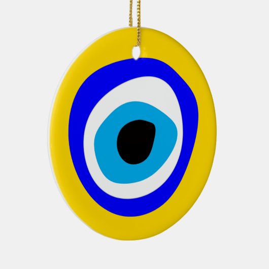 Evil Eye Talisman & Arabic Amulet/Turks, Grieks Keramisch Ornament (Rechts)