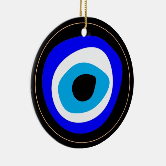 Evil Eye Talisman & Arabic Amulet/Turks, Grieks Keramisch Ornament (Rechts)