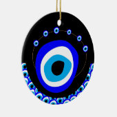 Evil Eye Talisman & Arabic Amulet/Turks, Grieks Keramisch Ornament (Rechts)