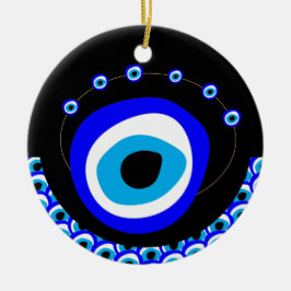 Evil Eye Talisman & Arabic Amulet/Turks, Grieks Keramisch Ornament