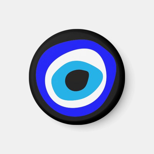 Evil Eye Talisman & Arabic Amulet/Turks, Grieks Magneet (Voorkant)