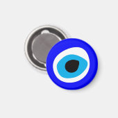 Evil Eye Talisman & Arabic Amulet/Turks, Grieks Magneet (Voorkant / Achterkant)