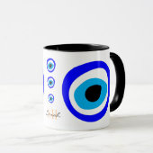 Evil Eye Talisman & Arabic Amulet/Turks, Grieks Mok (Voorkant rechts)