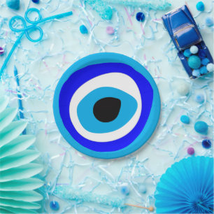 Evil Eye Talisman & Arabic Amulet/Turks, Grieks  Papieren Bordje