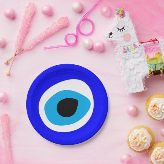 Evil Eye Talisman & Arabic Amulet/Turks, Grieks Papieren Bordje (Feest)