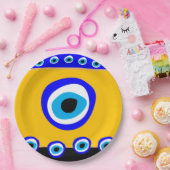 Evil Eye Talisman & Arabic Amulet/Turks, Grieks Papieren Bordje (Feest)