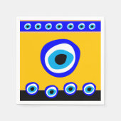 Evil Eye Talisman & Arabic Amulet/Turks, Grieks Servet (Voorkant)