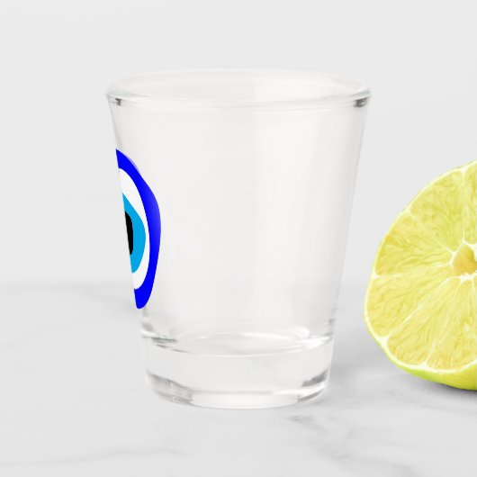 Evil Eye Talisman & Arabic Amulet/Turks, Grieks Shot Glas (Rechts)