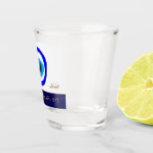 Evil Eye Talisman & Arabic Amulet/Turks, Grieks Shot Glas (Rechts)