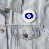 Evil Eye Talisman Ronde Button 5,7 Cm (In situ)