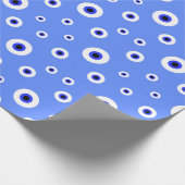 Evil Eye Tegel Pattern Cadeaupapier (Hoek)