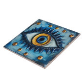 Evil Eye Tegeltje (Zijkant)