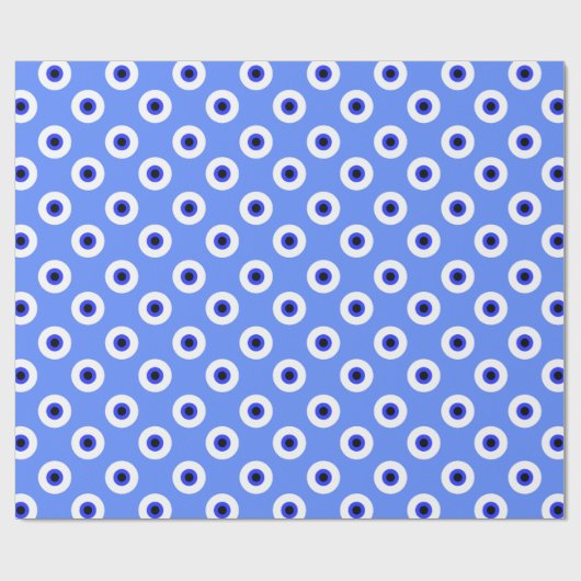 Evil Eye Tile Pattern  Cadeaupapier (Vlak)