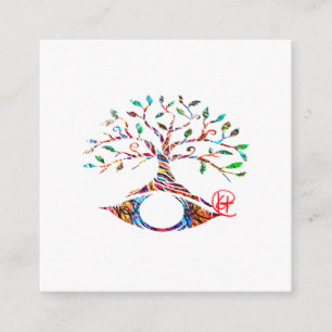 Evil Eye Tree of Life Graffiti Art Kaarten