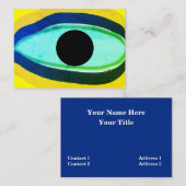 Evil Eye Visitekaartje (Voorkant / Achterkant)