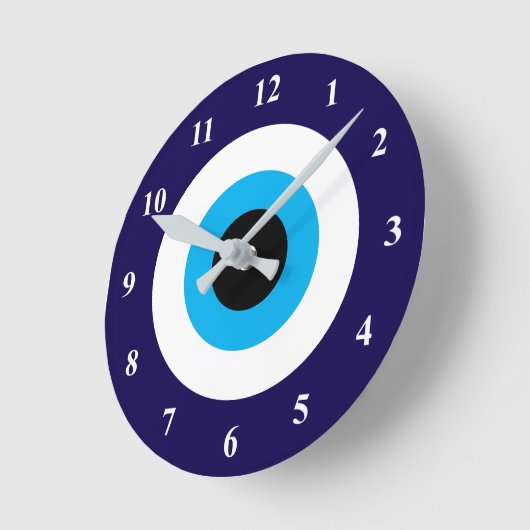 Evil Eye wandklok (Hoek)