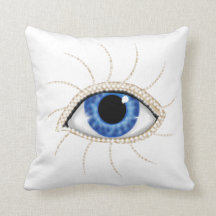 Evil eye white