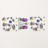 Evil Eye Yoga Mat van mij is Keshet Angel Protecti (Achterkant (horizontaal))