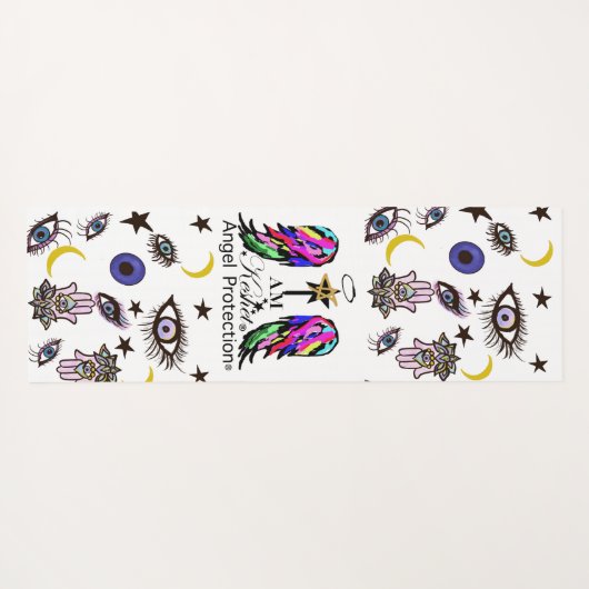 Evil Eye Yoga Mat van mij is Keshet Angel Protecti