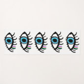 Evil Eye Yoga Mat van mij is Keshet Angel Protecti (Voorkant (horizontaal))