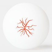 Evil Eyeball Pingpongbal (Achterkant)