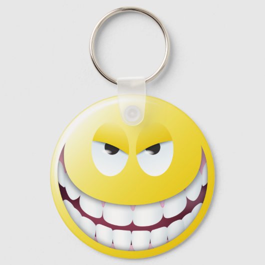 Evil Face Sleutelhanger (Voorkant)