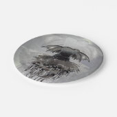 Evil Fairy Gown | Gothic Black Vampy Rock Sheen Papieren Bordje (Gekanteld)