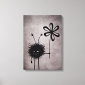 Evil Flower Bug  Canvas Print (Voorkant)