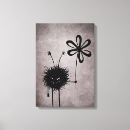 Evil Flower Bug  Canvas Print