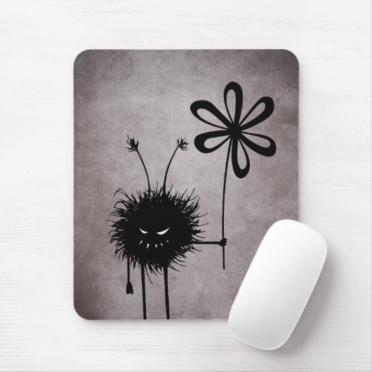 Evil Flower Bug  Mousepad Muismat (Met muis)