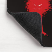 Evil Flower Bug mousepad Muismat (Hoek)