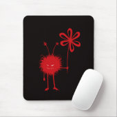 Evil Flower Bug mousepad Muismat (Met muis)