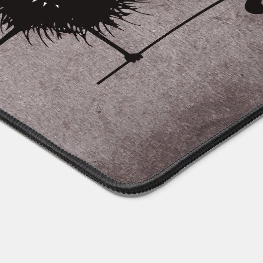 Evil Flower Bug - Schattige Gotisch Wezen Bureaumat (Hoek)