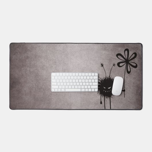 Evil Flower Bug - Schattige Gotisch Wezen Bureaumat (Keyboard & Muis)