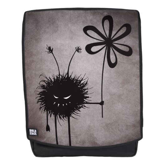 Evil Flower Bug -  Schattige Gotisch Wezen Rugtassen (Voorkant)